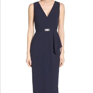 Vince Camuto Long Navy Gown